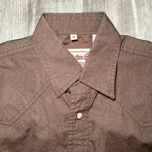 Rafter-C Cowboy Collection Long Sleeve Pearl Snap Button Shirt - Medium - Picture 7 of 7